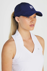 woman wearing a baseball cap